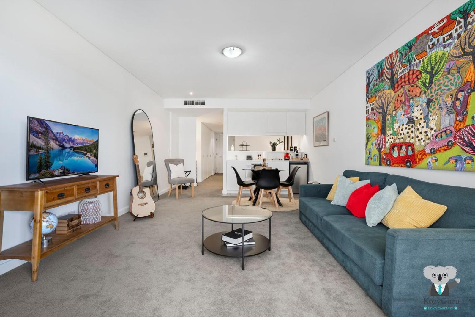 Stylish With Waterfront Views In Barangaroo Apartment